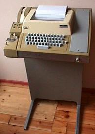 A Teletype terminal