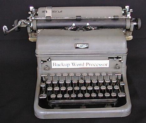 Y2K Emergency Word Processor