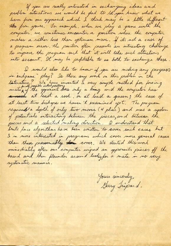 Scan of letter back side, click here for higher resolution image